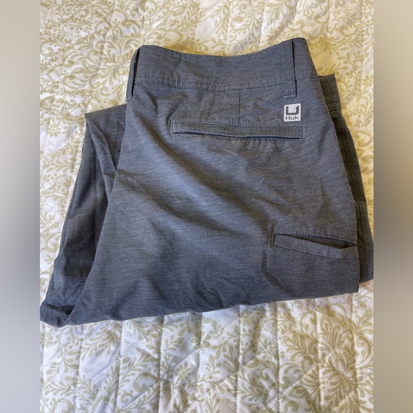 Huk Performance Fishing Men’s Gray Pants Size 38 - Picture 1 of 4